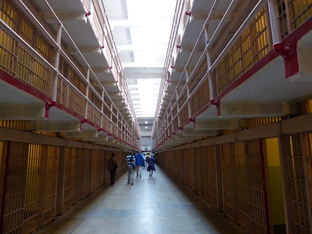 Dans les couloirs d'Alcatraz